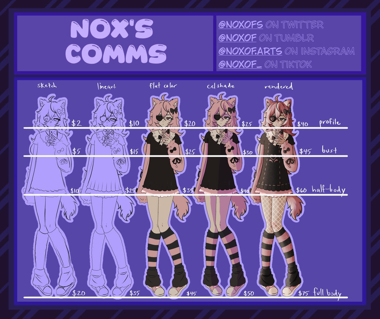 commission sheet commission sheet