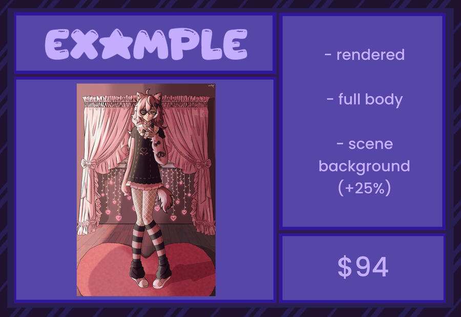 half body render, 12 hours of work: $128